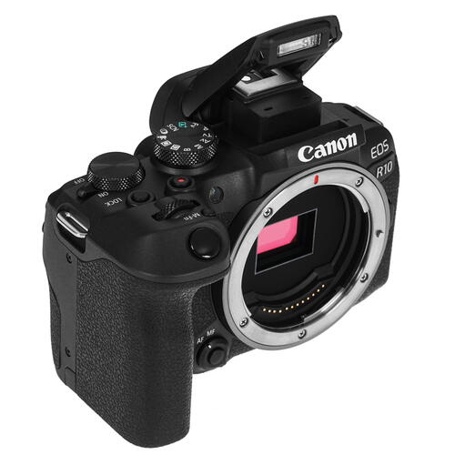Купить Беззеркальный фотоаппарат Canon EOS R10 Body черный  5068872. Характеристики, отзывы и цены в Донецке