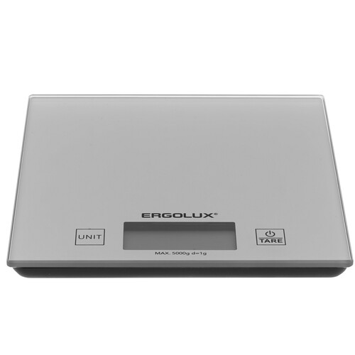Купить Кухонные весы ERGOLUX ELX-SK01-С03 серый  5368506. Характеристики, отзывы и цены в Донецке