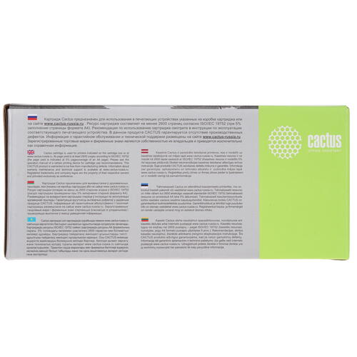 Купить Картридж лазерный Cactus CS-TK5230C голубой, с чипом  8158948. Характеристики, отзывы и цены в Донецке