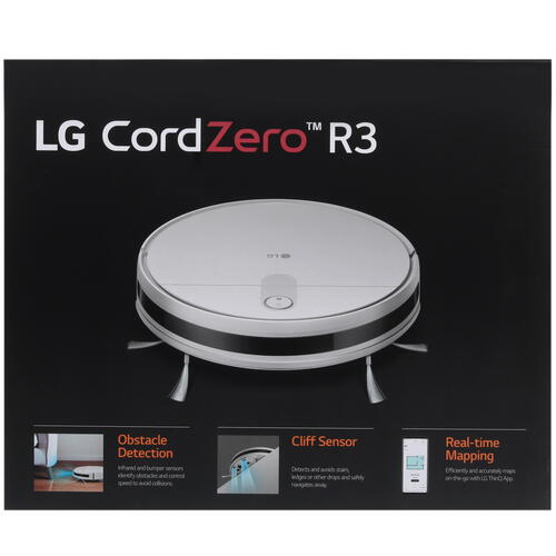 Купить Робот-пылесос LG R3-PRIME белый  5440704. Характеристики, отзывы и цены в Донецке