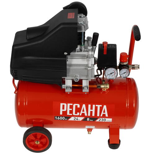 Купить Компрессор поршневой масляный Ресанта КП-24/230М  9944759. Характеристики, отзывы и цены в Донецке