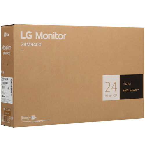 Купить 23.8" Монитор LG 24MR400-B черный  5451222. Характеристики, отзывы и цены в Донецке