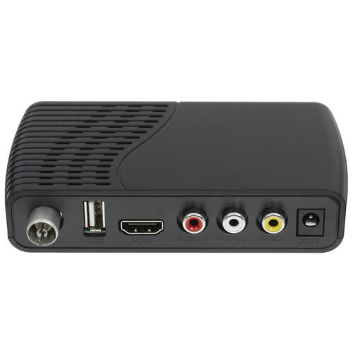 Купить Приставка для цифрового ТВ Эфир HD-215 черный  1318225. Характеристики, отзывы и цены в Донецке