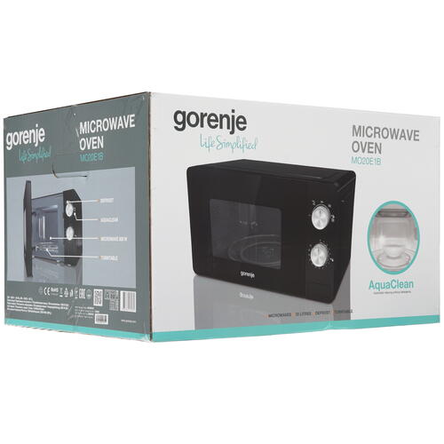 Купить Микроволновая печь Gorenje MO20E1B черный  8147806. Характеристики, отзывы и цены в Донецке