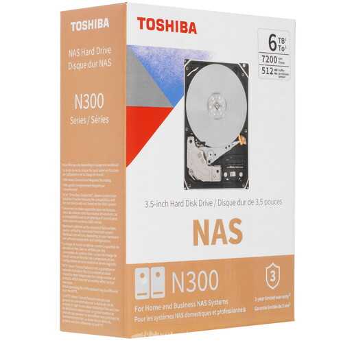 Купить 6 ТБ Жесткий диск Toshiba N300  5609493. Характеристики, отзывы и цены в Донецке