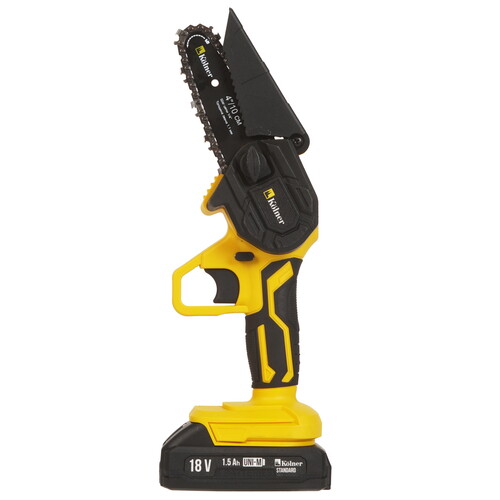 Купить Аккумуляторная цепная пила Kolner KCS 18-10-2K  шина - 10 см (4")  9135243. Характеристики, отзывы и цены в Донецке