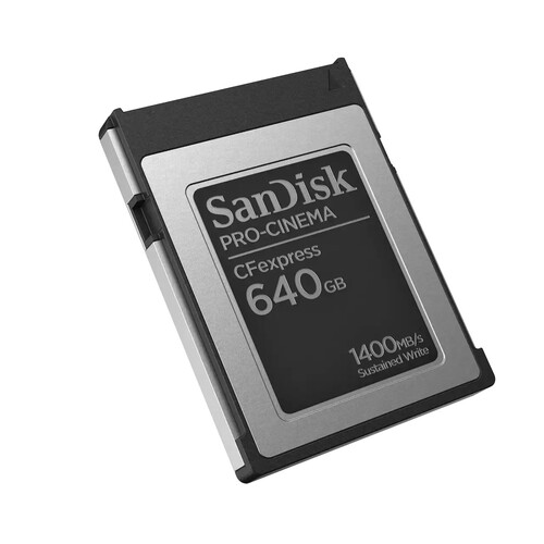 Купить Карта памяти Sandisk PRO-CINEMA CFexpress CFexpress Card Type B 640 ГБ [SDCFEC-640G-GN4NN]  5635951. Характеристики, отзывы и цены в Донецке