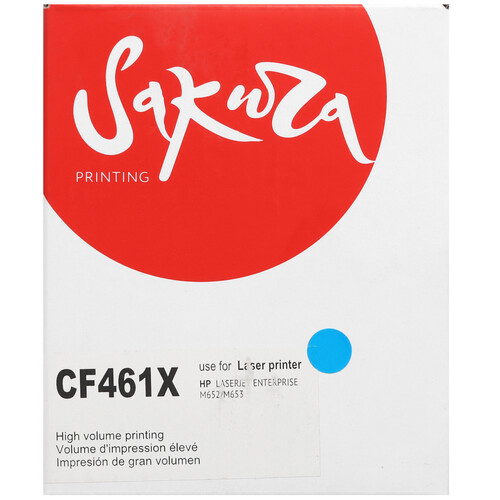 Купить Картридж лазерный SAKURA CF461X голубой  5363515. Характеристики, отзывы и цены в Донецке