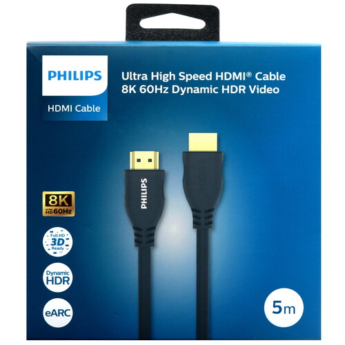 Купить Кабель  Philips HDMI - HDMI, 5 м  5492609. Характеристики, отзывы и цены в Донецке