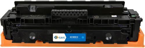 Купить Картридж лазерный G&G GG-W2031X голубой, с чипом  9906854. Характеристики, отзывы и цены в Донецке