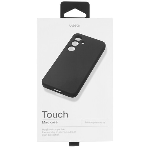 Купить Накладка  uBear Touch Mag Case для Samsung Galaxy S25 черный  5617310. Характеристики, отзывы и цены в Донецке