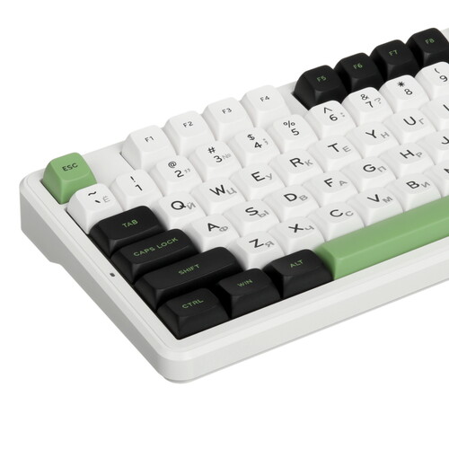 Купить Клавиатура проводная + беспроводная AULA F87 3in1  9096843. Характеристики, отзывы и цены в Донецке