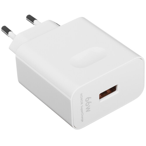 Купить Сетевое зарядное устройство HONOR SuperCharge Power Adapter 66W белый  5457095. Характеристики, отзывы и цены в Донецке