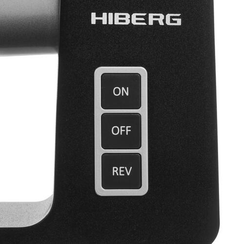 Купить Мясорубка электрическая HIBERG MG 990 BS черный  5320769. Характеристики, отзывы и цены в Донецке