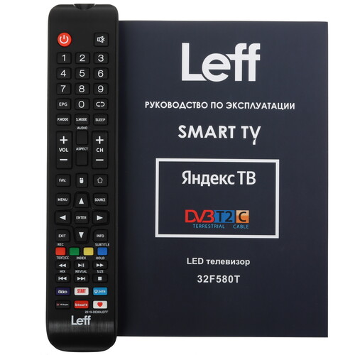 Купить 31.5" (80 см) Телевизор Leff 32F580T черный  9184609. Характеристики, отзывы и цены в Донецке