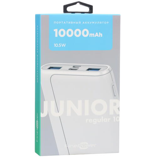 Купить Портативный аккумулятор FinePower Regular 10 белый  5426810. Характеристики, отзывы и цены в Донецке