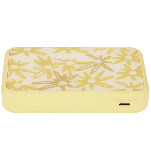 Купить Портативный аккумулятор Solove W21 Flower желтый  5479952. Характеристики, отзывы и цены в Донецке
