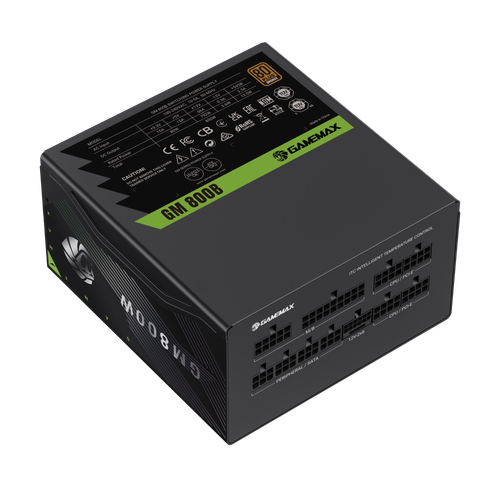 Купить Блок питания GAMEMAX GM-800B  черный  9380745. Характеристики, отзывы и цены в Донецке