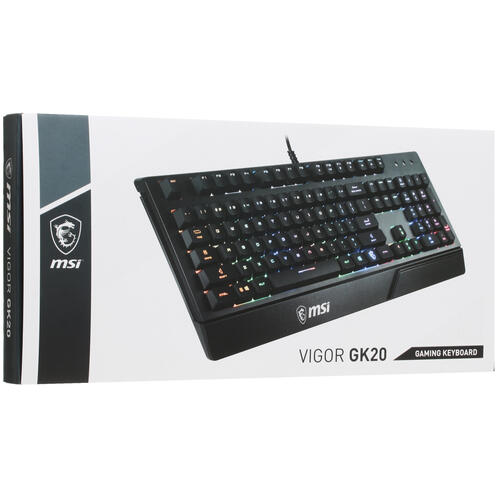 Купить Клавиатура  проводная MSI Vigor GK20  1682562. Характеристики, отзывы и цены в Донецке