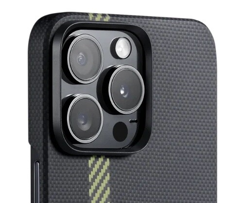 Купить Накладка  Pitaka MagEZ Case 4 для Apple iPhone 15 Pro Max серый/желтый  5480679. Характеристики, отзывы и цены в Донецке