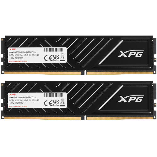 Купить Оперативная память ADATA XPG GAMMIX D35 [AX4U32008G16A-DTBKD35] 16 ГБ  5422756. Характеристики, отзывы и цены в Донецке