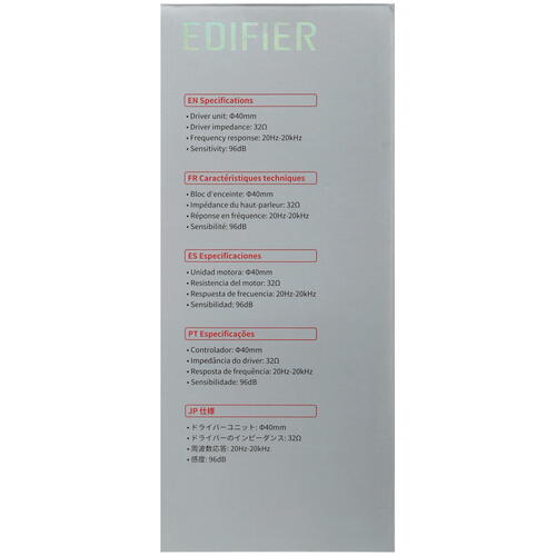Купить Проводные наушники Edifier G30 II черный 2024  5445468. Характеристики, отзывы и цены в Донецке