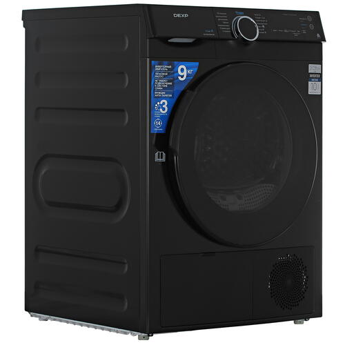 Купить Сушильная машина DEXP DM-F9KHDMA/GB черный  5047759. Характеристики, отзывы и цены в Донецке