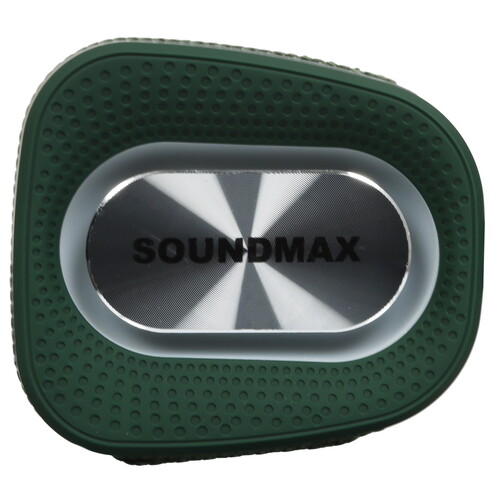 Купить Портативная колонка Soundmax SM-PS5019B, зеленый  9094732. Характеристики, отзывы и цены в Донецке