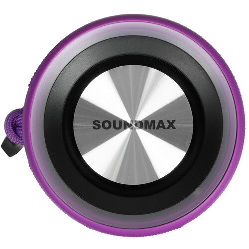 Купить Портативная колонка Soundmax SM-PS5024B, фиолетовый  5466948. Характеристики, отзывы и цены в Донецке