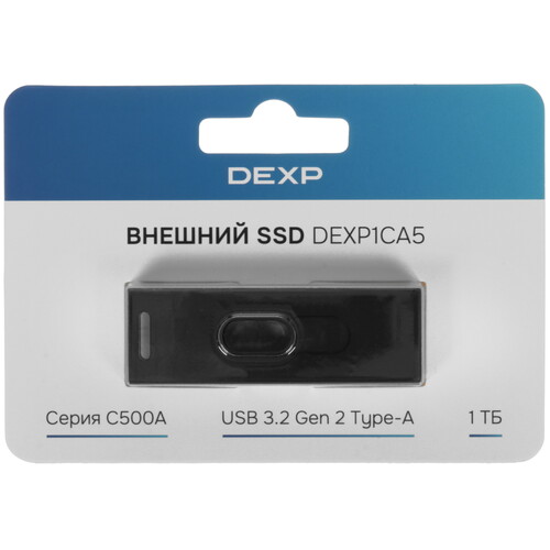 Купить 1000 ГБ Внешний SSD DEXP C500A  9241947. Характеристики, отзывы и цены в Донецке