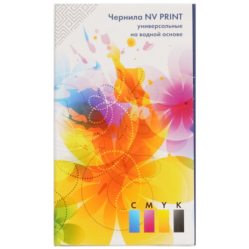 Купить Чернила водорастворимые NV Print NV-INK100H-4 голубой, желтый, пурпурный, черный  9133614. Характеристики, отзывы и цены в Донецке