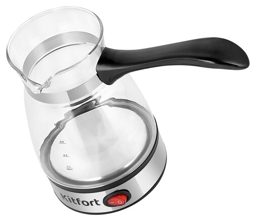 Купить Электрическая турка Kitfort КТ-7489 черный  9300361. Характеристики, отзывы и цены в Донецке