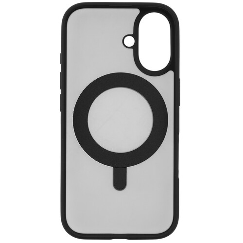 Купить Накладка  uBear Clip 360 Mag Case для Apple iPhone 16 черный/прозрачный  5474354. Характеристики, отзывы и цены в Донецке