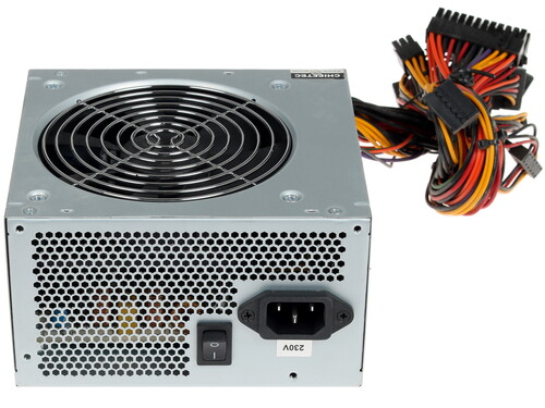 Купить Блок питания Chieftec iARENA 450W [GPB-450S] серый  1107737. Характеристики, отзывы и цены в Донецке
