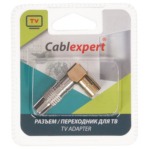 Купить Антенный разъем Cablexpert TV  4728853. Характеристики, отзывы и цены в Донецке