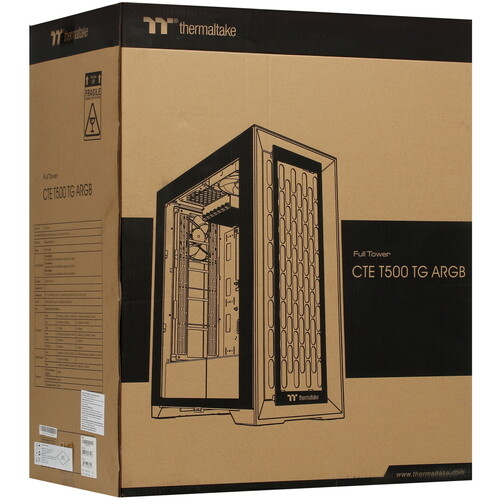 Купить Корпус Thermaltake CTE T500 TG ARGB  5425640. Характеристики, отзывы и цены в Донецке