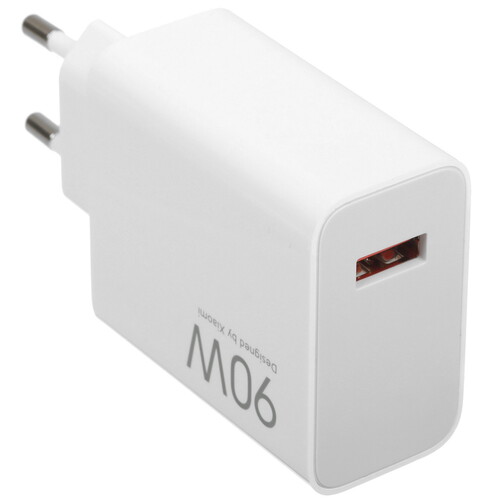Купить Сетевое зарядное устройство Xiaomi 90W HyperCharge Combo (Type-A) белый  5623558. Характеристики, отзывы и цены в Донецке