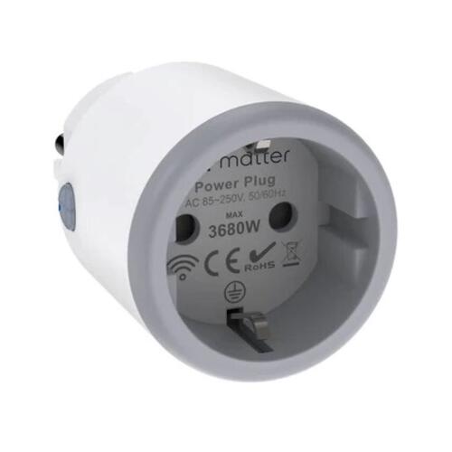 Купить Умная розетка MOES Matter WiFi Plug 16A  5458422. Характеристики, отзывы и цены в Донецке