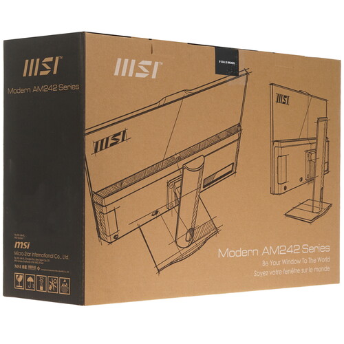Купить 23.8" Моноблок MSI Modern AM242P 12M-1064XRU [9S6-AE0712-1448]  5488651. Характеристики, отзывы и цены в Донецке