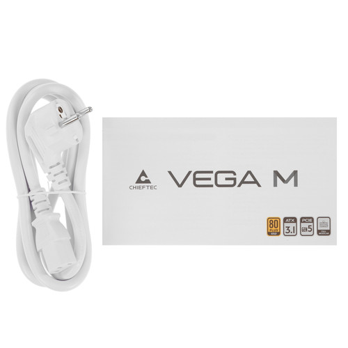 Купить Блок питания Chieftec Vega 1000W White [PPG-1000-CW] белый  5632096. Характеристики, отзывы и цены в Донецке