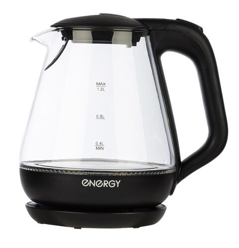 Купить Электрочайник Energy E-205 черный  9088422. Характеристики, отзывы и цены в Донецке