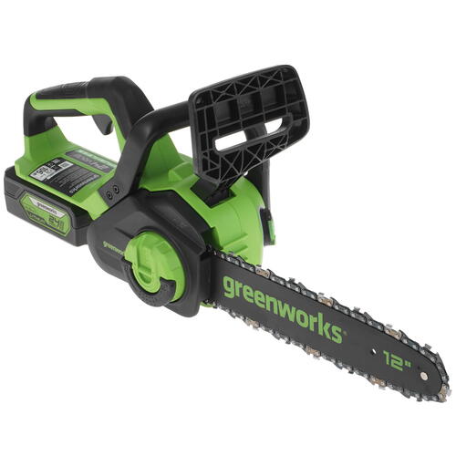 Купить Аккумуляторная цепная пила GreenWorks GD24CS30K4  24V  5081477. Характеристики, отзывы и цены в Донецке