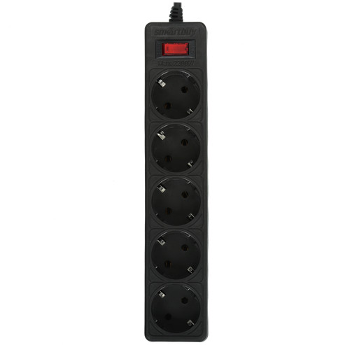 Купить Сетевой фильтр Smartbuy SBSP-30-K черный  9192870. Характеристики, отзывы и цены в Донецке