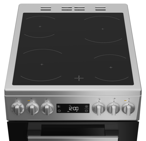 Купить Электрическая плита Indesit ISV5F2HX серебристый  9306998. Характеристики, отзывы и цены в Донецке