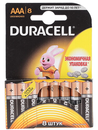 Купить Батарейка Duracell Basic AAA (LR03/FR03)  0174189. Характеристики, отзывы и цены в Донецке