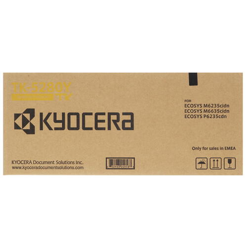 Купить Картридж лазерный Kyocera TK-5280Y желтый, с чипом  1311512. Характеристики, отзывы и цены в Донецке