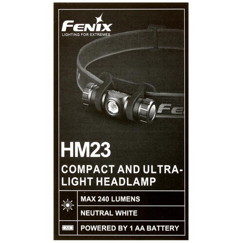 Купить Фонарь Fenix HM23  5350620. Характеристики, отзывы и цены в Донецке
