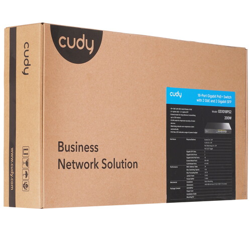 Купить Коммутатор Cudy GS1018PS2  5608944. Характеристики, отзывы и цены в Донецке