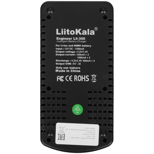 Купить Зарядное устройство LiitoKala Lii-300 EU  9212367. Характеристики, отзывы и цены в Донецке