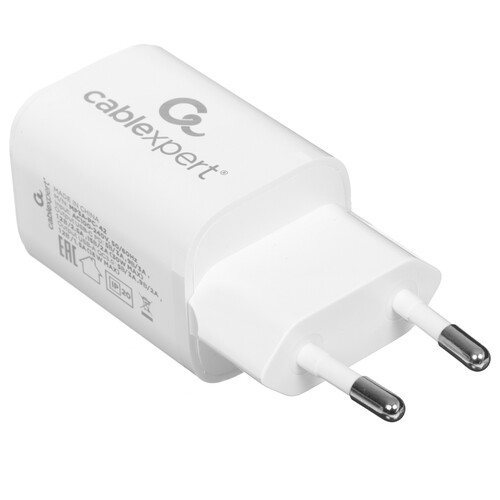 Купить Сетевое зарядное устройство Cablexpert MP3A-PC-42 белый  9064741. Характеристики, отзывы и цены в Донецке
